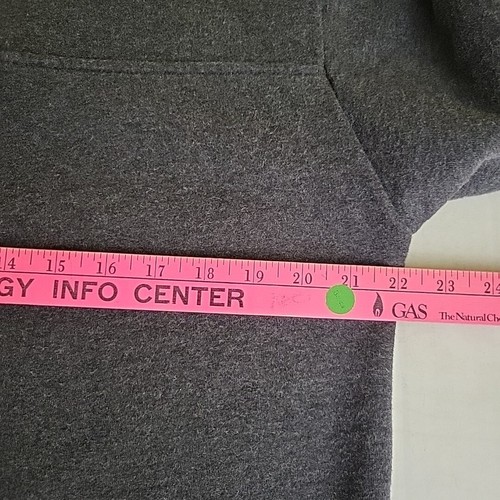 Orvis 1/4 Reißverschluss Pullover Sweatshirt Herren Gr. mittelgrau Vlies gefütterter Ständer Kragen M - Bild 11 von 13