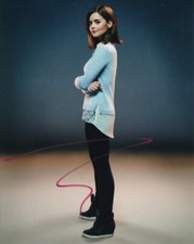 JENNA COLEMAN signed Autogramm 20x25cm DOCTOR WHO in Person autograph COA