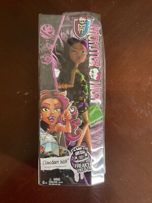 Monster High Doll Clawdeen Wolf Freaky Field Trip 2014 Mattel NIB
