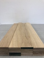 Oak TImber - Natural Wood- Offcuts - Hardwood 20 Pieces 58mm X 10mm X 500mm long