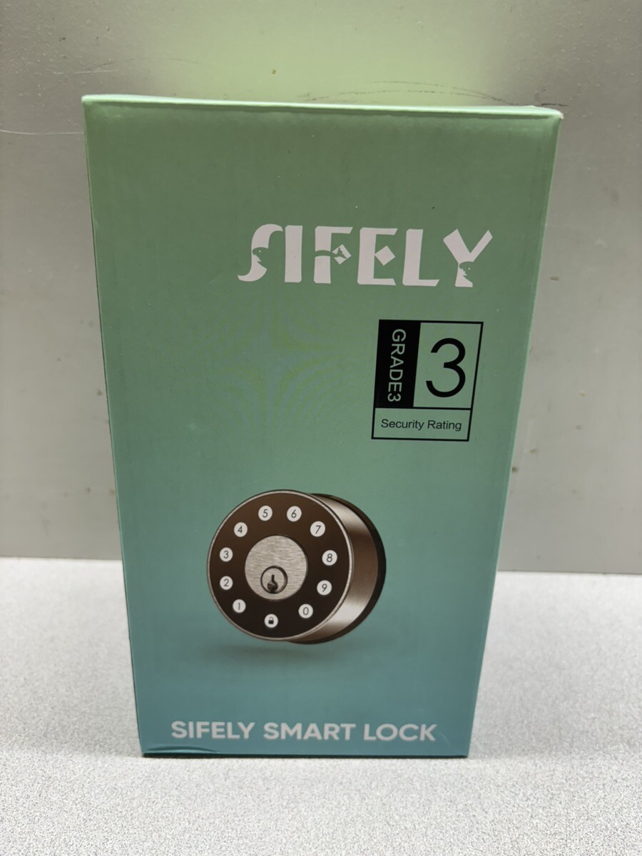 Sifely Smart Deadbolt Keyless Entry Door Lock – Secure Keyless Access  -image