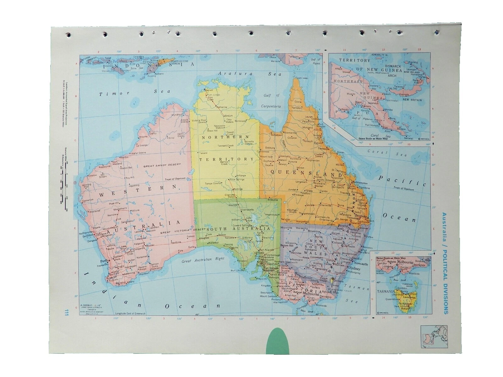 Vintage Original Antique Australia/Oceania Maps & Atlases