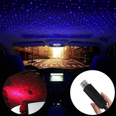 Car Home Ceiling Projector Star Light Usb Night Light Romantic