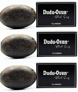 Naturseife Dudu Osun Afrika Schwarze Seife 3x150g Shea Butter 3 30 100g Sandel Ebay