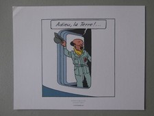 EX LIBRIS TINTIN 2010 & OBJECTIF LUNE Planche 57 Strip 4