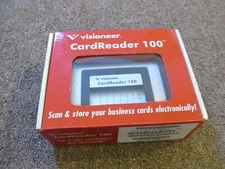 New Visioneer 100 Business Card Reader Scanner
