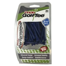 Pride Tee Evolution Plastic Golf Tees - 3 1/4" - Blue  - 4 Packs of 30 (11828)