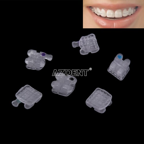 USA AZDENT staffe in ceramica ortodontica dentale Roth.022 ganci 3-4-5 - Foto 6 di 8