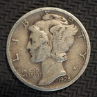 1928 **P**  MERCURY HEAD SILVER DIME***NICE COIN*** FREE SHIPPING X6714