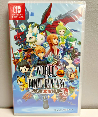 【美品】 【レア】World of Final Fantasy Switch World of Final Fantasy Maxima Switch Brand New Game (Action