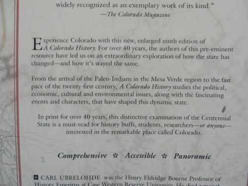 A Colorado History 9th Edition 2006 Ubbelobde Benson Smith XLNT - Picture 7 of 7