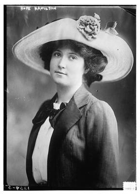 Hope Hamilton c1900 Large Old Photo 2