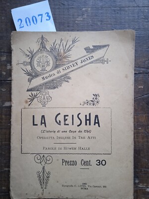 Die Geisha Englische Operette - Howen Halle