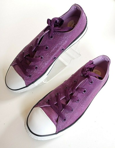 junior purple converse