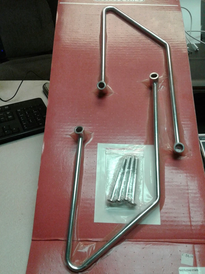 SHADOW SHOW CHROME SADDLEBAG STAYS KIT LEFT & RIGHT 53-715 - Image 3 of 3