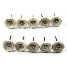 Polishing Buffing Cloth Wheel Metal Mandrel For Dremel Rotary Tool Accessories