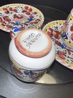 Fima Deruta Italian Pottery Rooster Demitasse/Espresso Cup & Saucer 4pc Set — photo 8