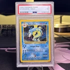 Pokemon 1999 Base Set Gyarados Holo 006/102 PSA 7 Graded Card