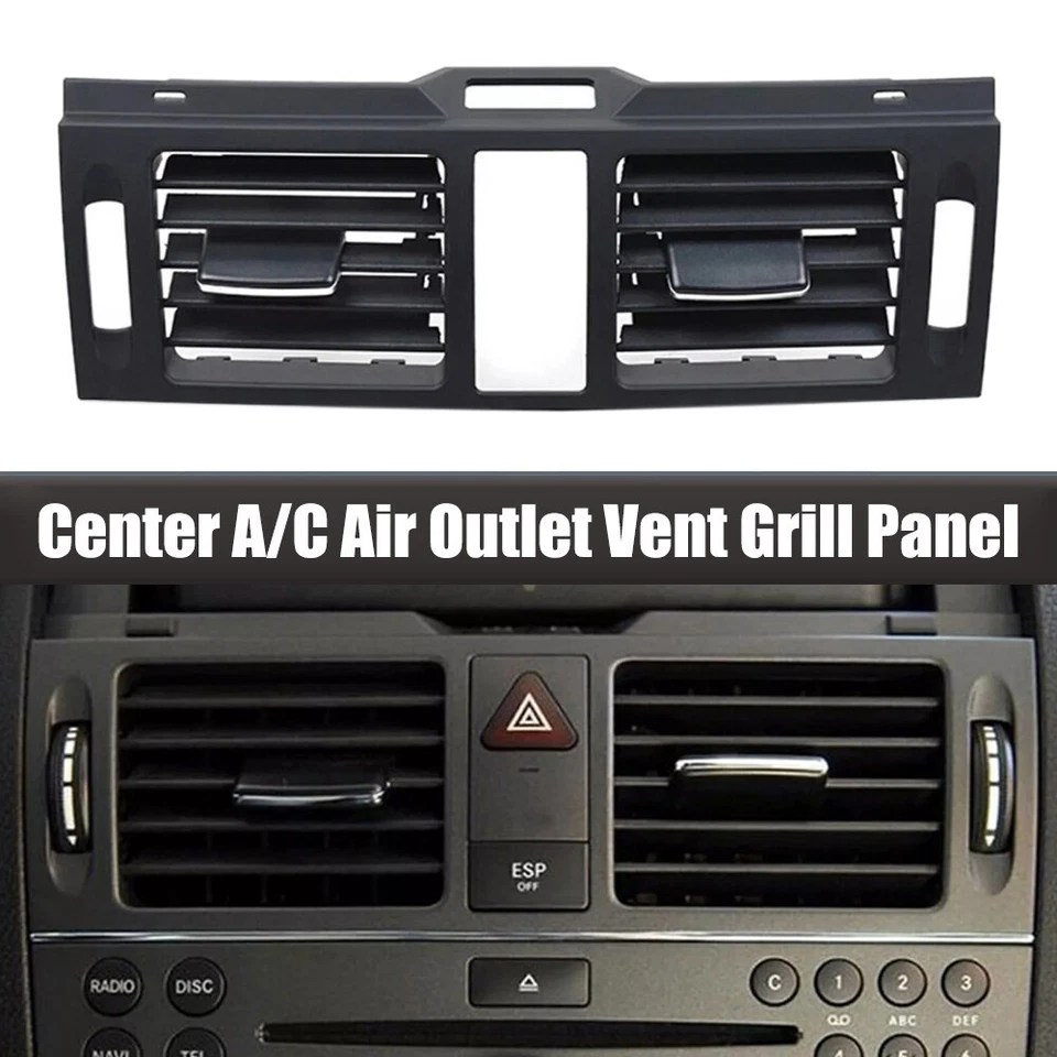 Innenraum Mitte Klima Lüftungsgitter Blende für Benz C Class W204 2008-10 NEU - Image 4 of 4