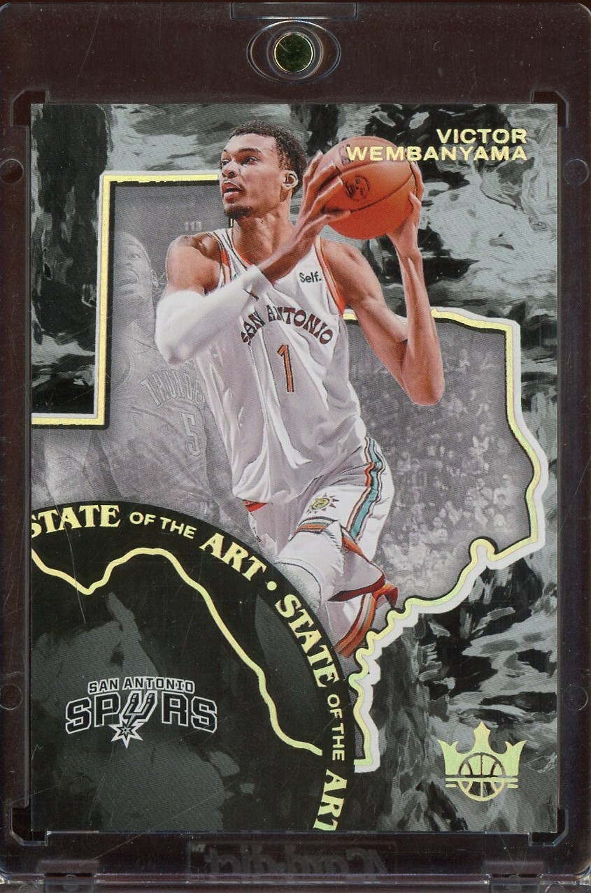 2024-25 Panini Court Kings State of the Art Victor Wembanyama RC Rookie SSP
