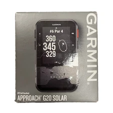 NEW 2025 Garmin Approach G20 SOLAR Golf Course GPS w/Magnet