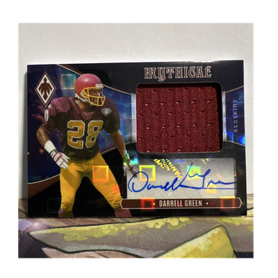 Panini Phoenix Bronze Pandora Darrell Green Auto MEM /99 Commanders NFL