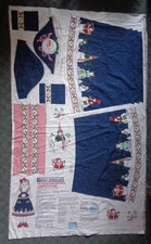 DAISY KINGDOM HEAVEN AND NATURE JUMPER PANEL CHILD SIZE 2 TO 6 EASY CUT & SEW