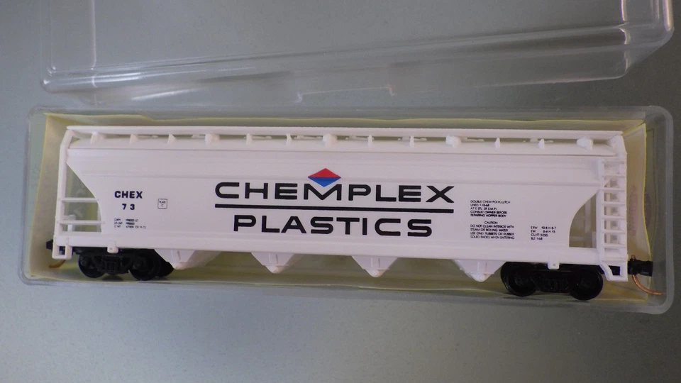 N-Model Power 55' Cylindrical Covered Hopper in Box *CHEMPLEX PLASTICS w/ MTL's - Image 2 of 4