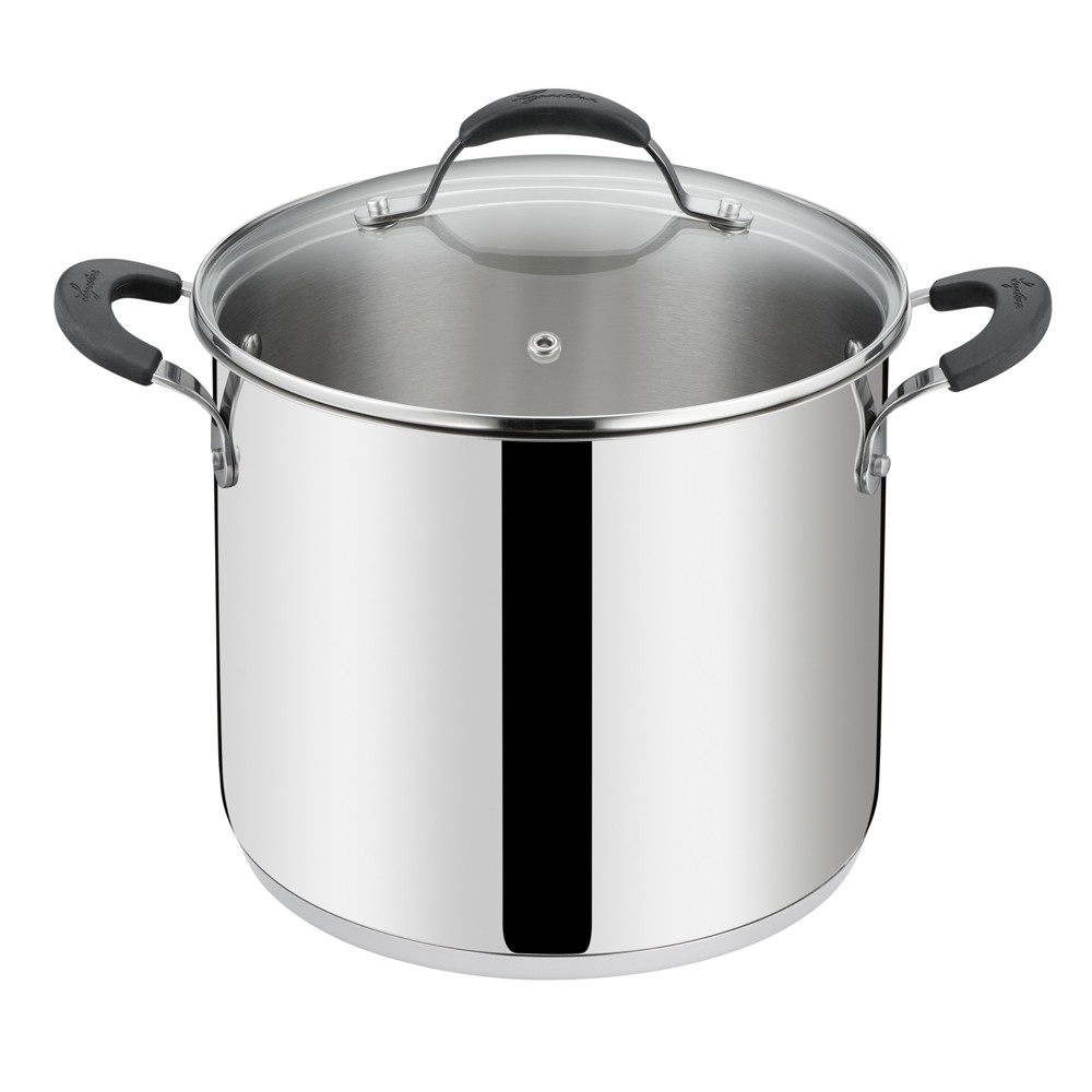 Marmite Tempra 20 cm acier inoxydable faitout induction avec couvercle