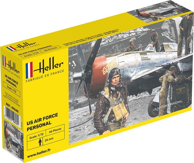 Heller 49648 - 1:72 US AIR FORCE Personnel - New