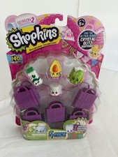 Shopkins Season 2 - 5 Pack Find Ultra Rare Crystal Glitz Brand New Sealed