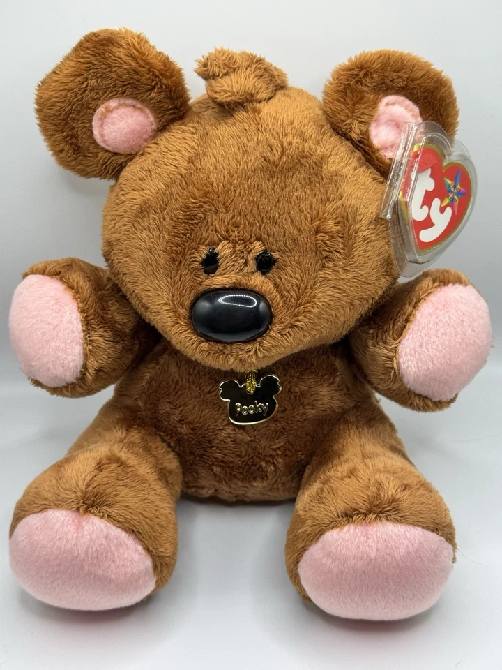 Ty Beanie Buddy - POOKY The Bear (Garfield)(8 英寸) — 第 3/3 张图片