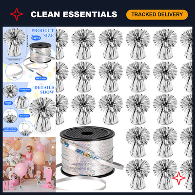 24 PCS Metallic Balloon Weights - Heavy Duty Holders for Party Decorations