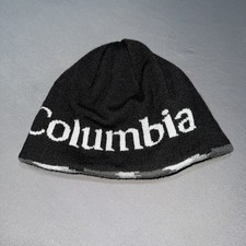 Columbia Beanie Youth OSFM Reversible Black Camo -4802
