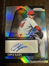 2025 Panini Prizm - Prospect Signatures Cooper Hjerpe, Cooper Hjerpe  (AU O