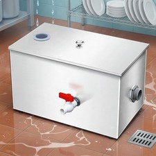 Commercial    Oil Water Separator Stainless Steel for Kitchen