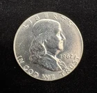 1962 (P) Franklin Half Dollar (VF) 90% Silver