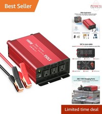 1000W Power Inverter 12V to 110V DC to AC Converter Multiple Outlets for Car ...