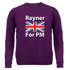 Rayner For PM - Kids Hoodie / Sweater - Labour Angela Election Prime Minister