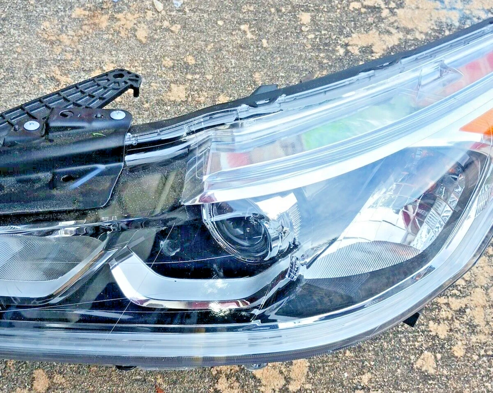 Fits 2016-17 Honda Accord Sedan Driver LH Halogen Headlight by Depo LOC-150 - Image 3 of 4