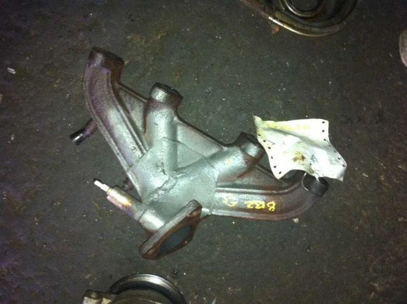 83 84 AUDI 4000 INTAKE MANIFOLD GASOLINE MANUAL 1.7 LITER - Image 2 of 4