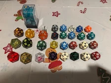 Magic The Gathering Spindown Dice Lot. Includes Some D&D As Well!
