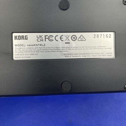 🔥KORG nanoKONTROL2 Schwarz Slim Line USB Midi Controller Surface Neu OVP - Bild 6 von 6