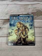 Final Fantasy XII Strategy Guide Instructions Complete w/ Double Sided Poster