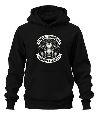 Sons of Arthrose Ibuprofen Chapter Biker Motorrad Opa Geschenk Unisex Hoodie Kap