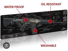 Gun Cleaning Mat - AR Print - Free Shipping