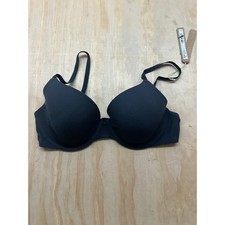 SKIMS Fits Everybody T-Shirt Bra Onyx Black BA-DEM-9221 Size 34B NEW