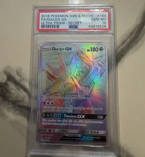 Dialga-GX graded PSA 10 for sale on eBay
