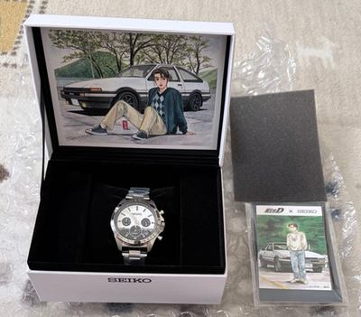 Seiko x Initial D Collaboration Watch Limited Edition of 1995