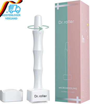 Stamp 0-3Mm Einstellbar Microneedling Dermastamp 140 Titanium Mikro Nadeln Derma